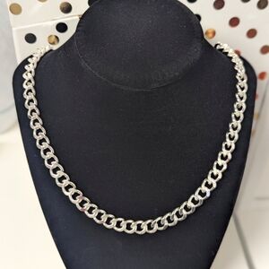 .925 Silver men's necklace